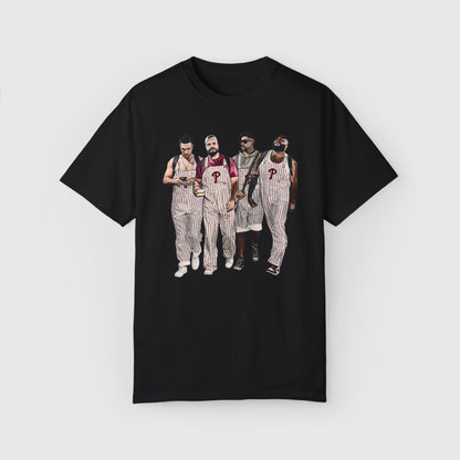 Philly Boys Overalls 24' Tee Product Pic Front Black