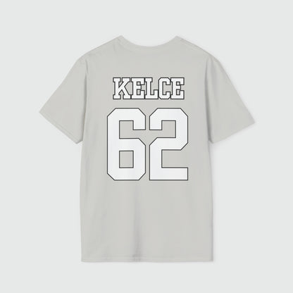 Jason Kelce Shirsey Product Pic Back Ice Grey