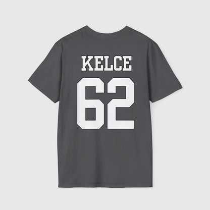 Jason Kelce Shirsey Product Pic Back Charcoal