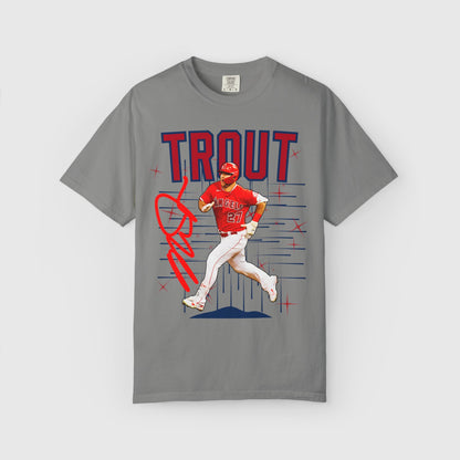 Mike Trout Signature Tee Product Pic Granite