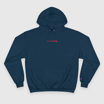 Red Rifle Champion Hoodie Product Pic Navy Blue