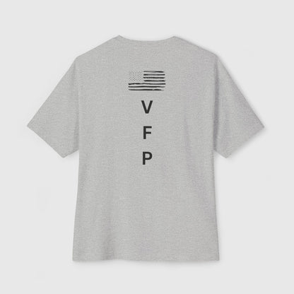 VFP Pump Tee Product Pic Back Athletic Heather