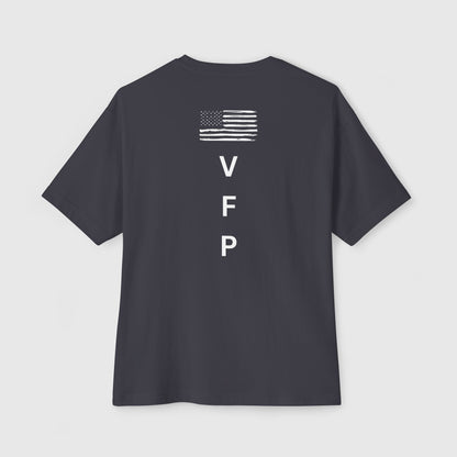 VFP Pump Tee Product Pic Back Dark Grey